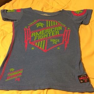 American fighter top